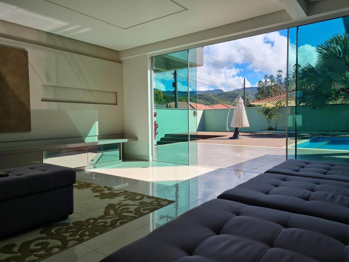 Lux House - Natureza - Piscina - Alto Padrao. Nova Trento Exterior photo
